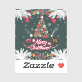 Pegatina Alegría eterna de los Navidades