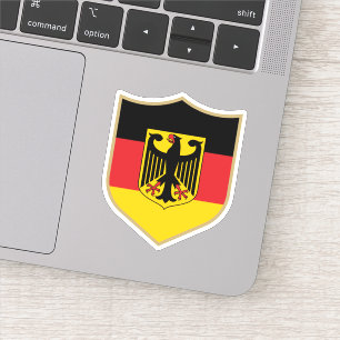 Pegatina Alemania Emblem Patriotic Travel
