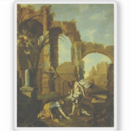 Pegatina Alessandro Magnasco - Noli Me Tangere