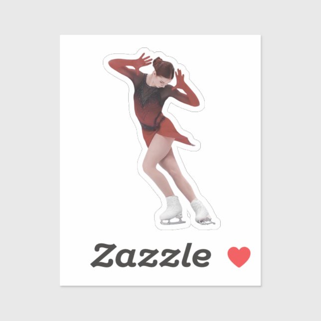 Pegatina Alexandra Trusova Frida (Hoja)