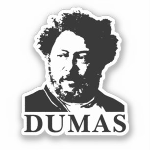 Pegatina Alexandre Dumas