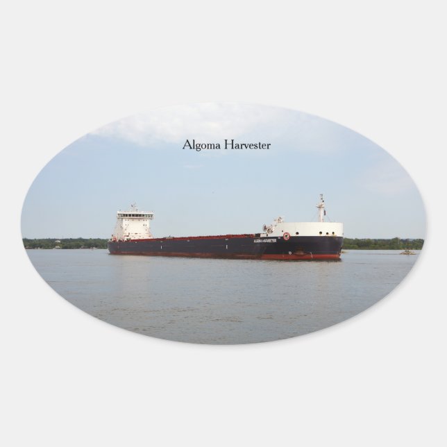 Pegatina Algoma Harvester (Anverso)