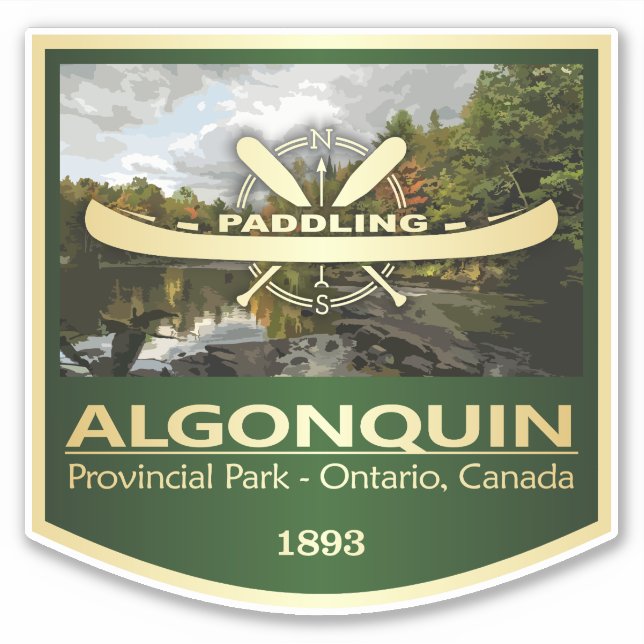 Pegatina Algonquin PP (PFK) (Anverso)