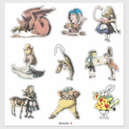 Pegatina Alice In Wonderland