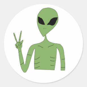 Pegatina Alien