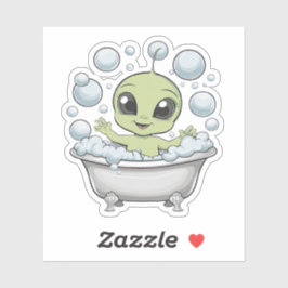 Pegatina Alien Baby Funny