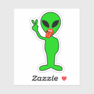 Pegatina alien de Guay