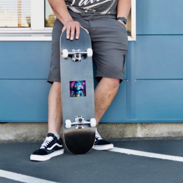 Pegatina Alien espacial y amigo (Subido por el creador)