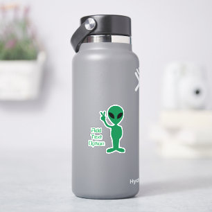 Pegatina Alien - Hola humano