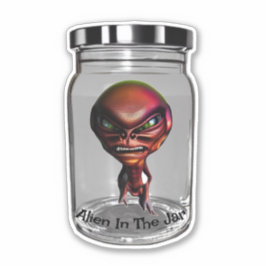 Pegatina Alien In The Jar