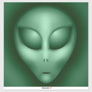 Pegatina Aliente verde