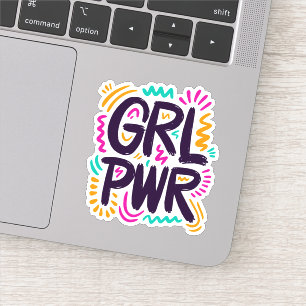 Pegatina Alimentación de Chica