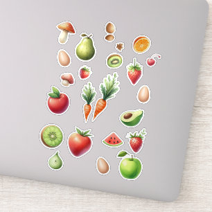 Pegatina Alimento Saludable
