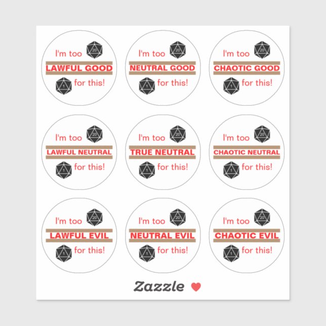 Pegatina Alineación (Hoja)