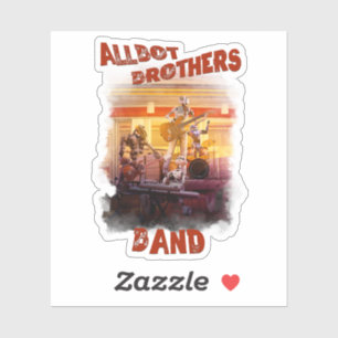 pegatina Allbot Brothers Band /Bob's Saucer Repara