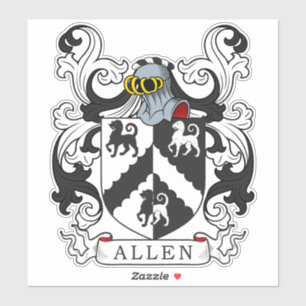 Pegatina Allen Family Crest