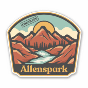 Pegatina Allenspark, Colorado