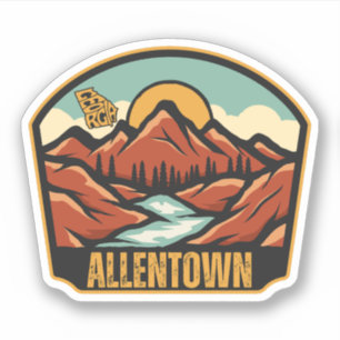 Pegatina Allentown, Georgia