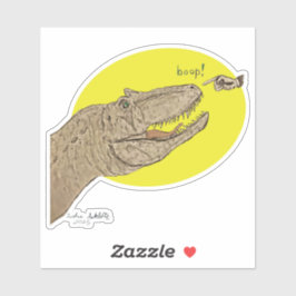 Pegatina Allosaurus Boop Sticker