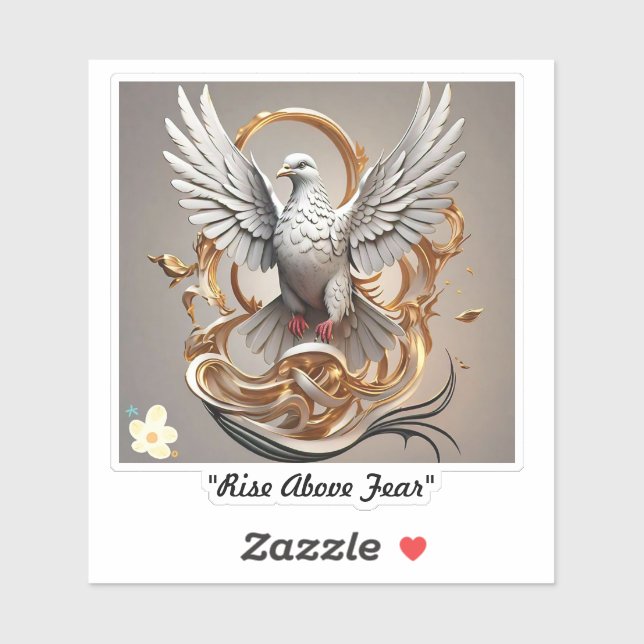 Pegatina "Alma victoriosa" (Hoja)