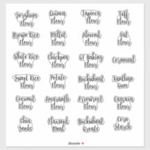 Almacenamiento de panal Gluten Free Baking