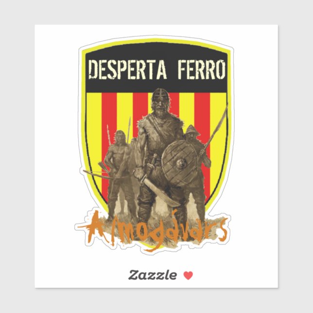 PEGATINA ALMOGAVARS (Hoja)