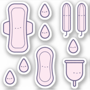 Pegatina Almohadilla rosada cúrcuma Tampon Conjunto Primer 