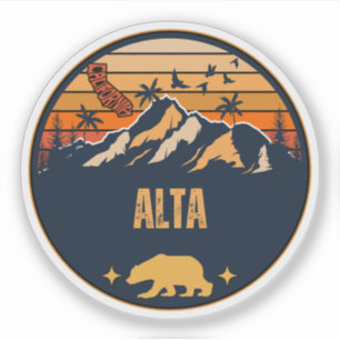 Pegatina Alta, California
