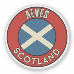 Pegatina Alves, Escocia