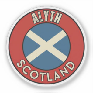 Pegatina Alyth, Escocia