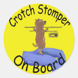 pegatina amante de los perros dorsales