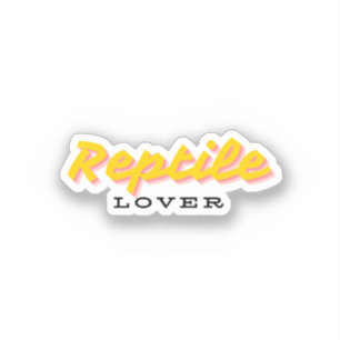 Pegatina Amante de reptiles