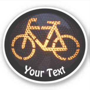 Pegatina Amantes de la bicicleta y movilidad sostenible peg