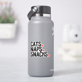 Pegatina Amantes de Napas de Gatos - Amantes de Gatos