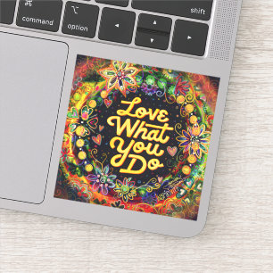 Pegatina Amar Lo Que Te Dices La Inespiritualidad Floral Co