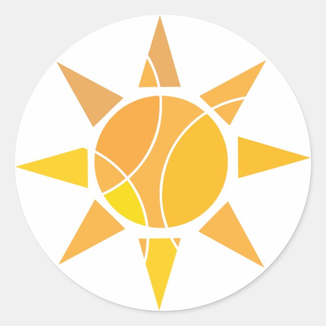 Pegatina amarillo (Anverso)