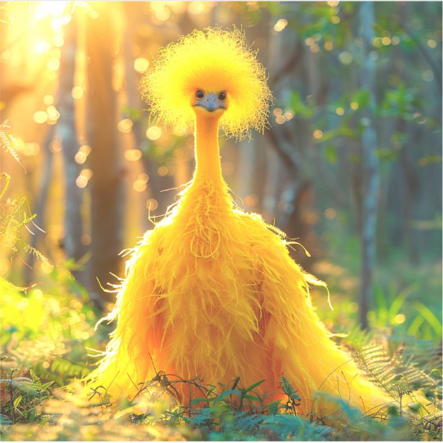 Pegatina Amarillo patito (Anverso)