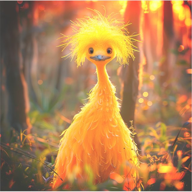 Pegatina Amarillo patito (Anverso)