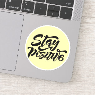 Pegatina Amarillo positivo