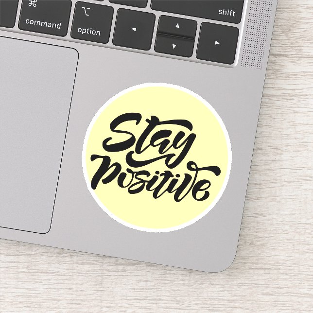 Pegatina Amarillo positivo (Detalle)