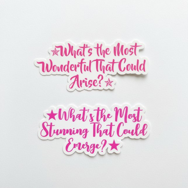 Pegatina Amazing Inspirational Quotes | Positive Girl (Inspirational quote sticker pack)
