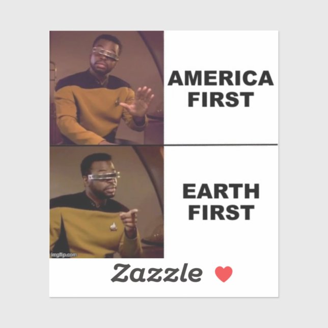 Pegatina ambientalista antiapartheid (Hoja)