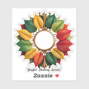 Pegatina "Ambiente de Navidades dorados"