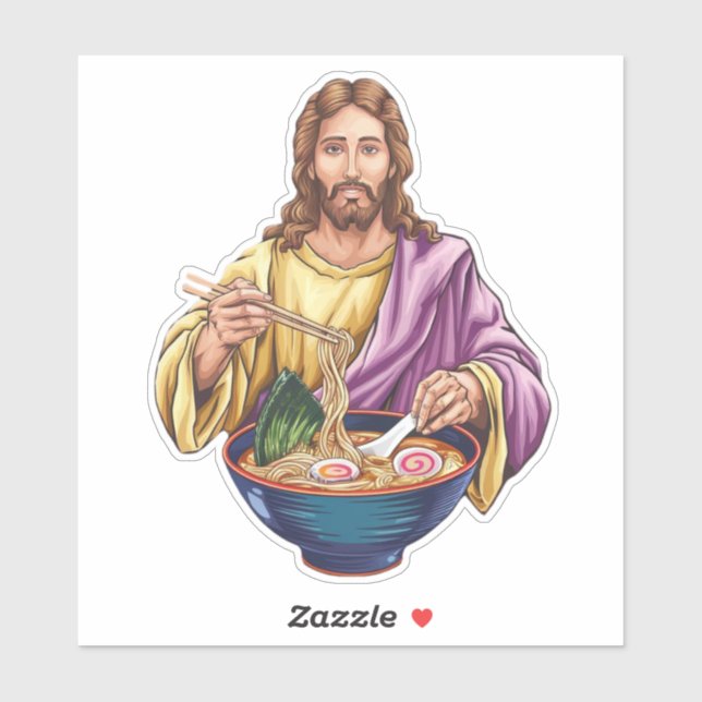 Pegatina Amen Ramen (Hoja)