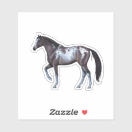 Pegatina American Girl - Pferd, laufend -