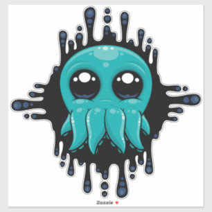 Pegatina Amigo del pulpo del bebé insky adorable
