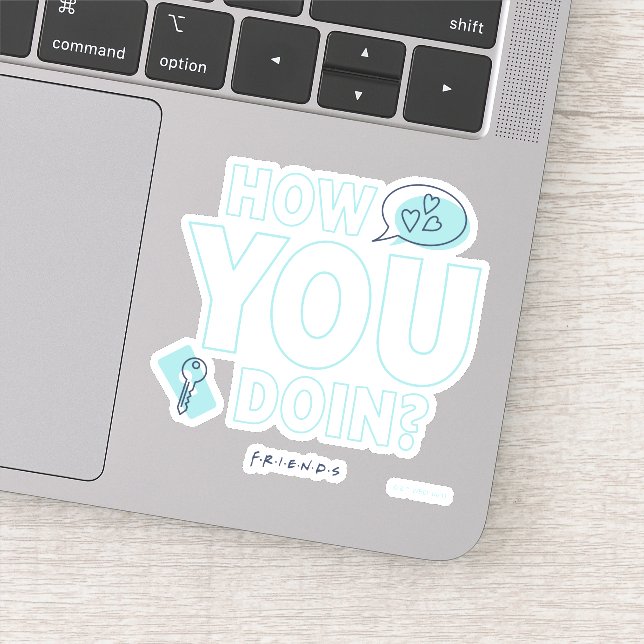 Pegatina AMIGOS™ | ¿Cómo Lo Haces? (Detalle)