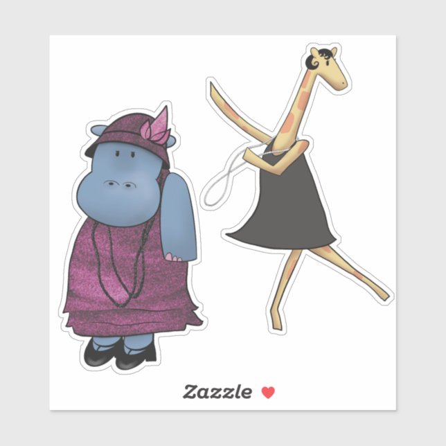 Pegatina Amigos de Flapper (Hoja)