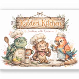 Pegatina Amigos de la Repostería Infantil