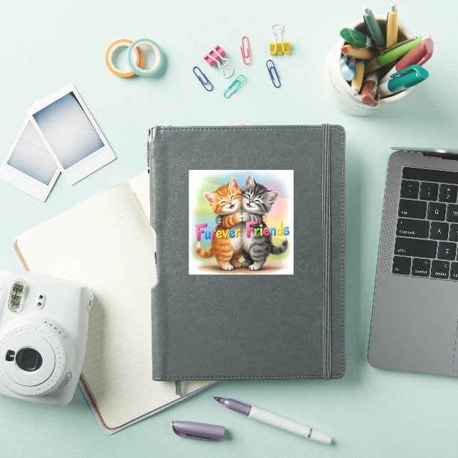 Pegatina Amigos para Siempre (Funda para iPad)